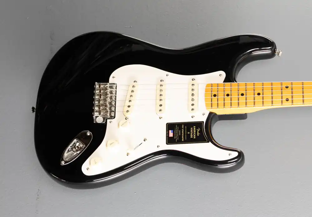 Certified American Vintage II 1957 Stratocaster - Black– Dave's Guitar Shop