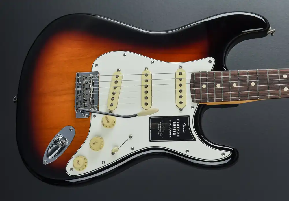 Cheap Player II Stratocaster - 3-Color Sunburst W/Rosewood– Dave's Guitar Shop