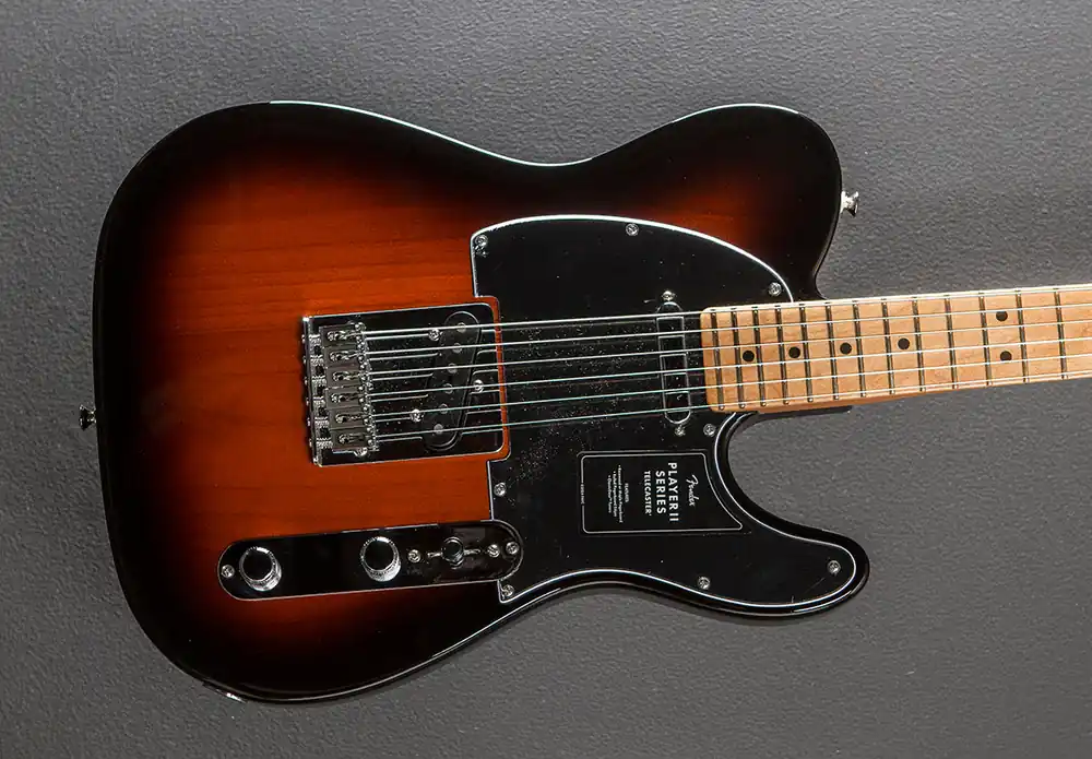 Authentic Player II Telecaster - 3 Color Sunburst w/Maple– Dave's Guitar Shop