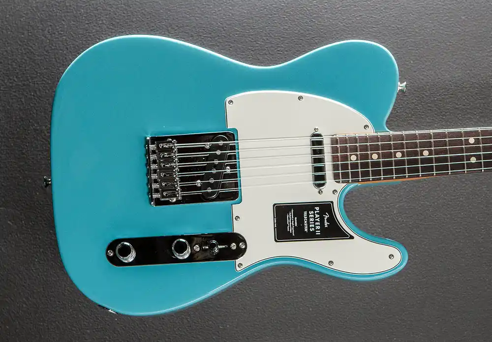 Certified Player II Telecaster - Aquatone Blue w/Rosewood– Dave's Guitar Shop