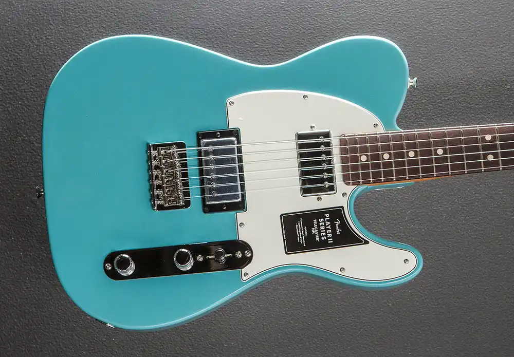 Player II Telecaster HH - Aquatone Blue w/Rosewood– Dave's Guitar Shop Low Price
