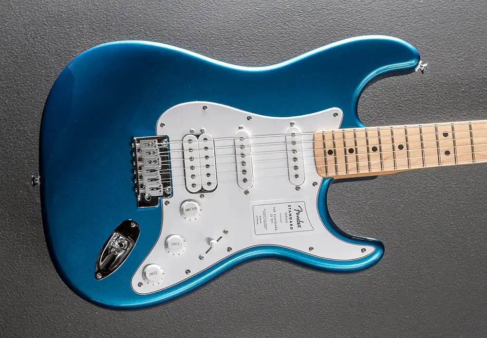 Discount Standard Stratocaster HSS - Aqua Marine Metallic w/Maple– Dave's Guitar Shop