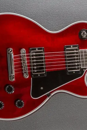"Made to Measure" Les Paul Custom - Wine Red w/Ebony– Dave's Guitar Shop Certified