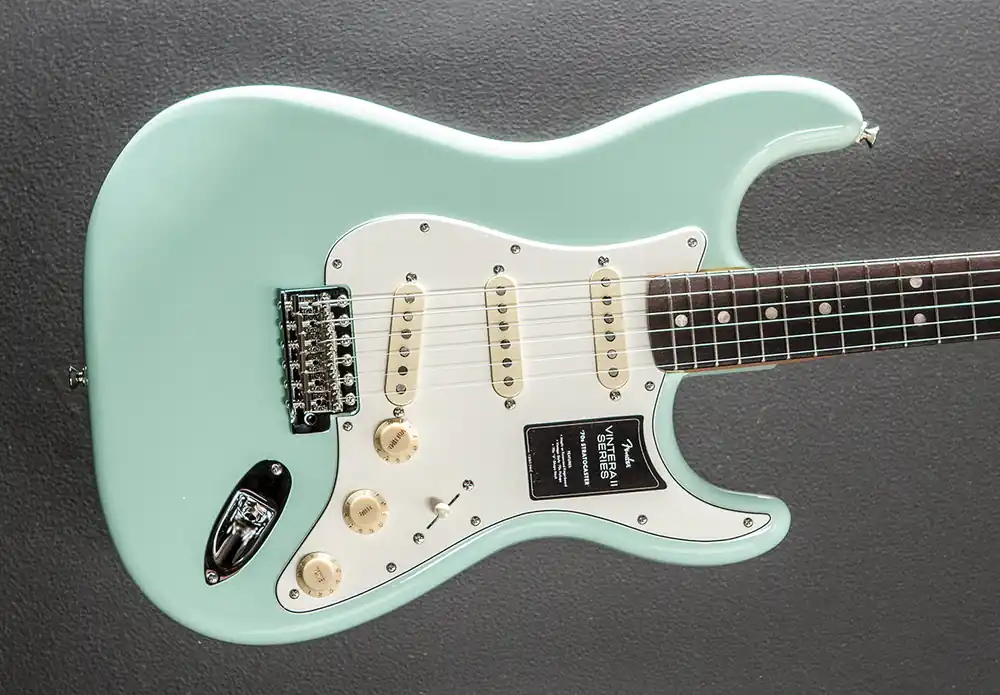 Vintera II 70's Stratocaster - Surf Green w/Rosewood– Dave's Guitar Shop Reduced Price