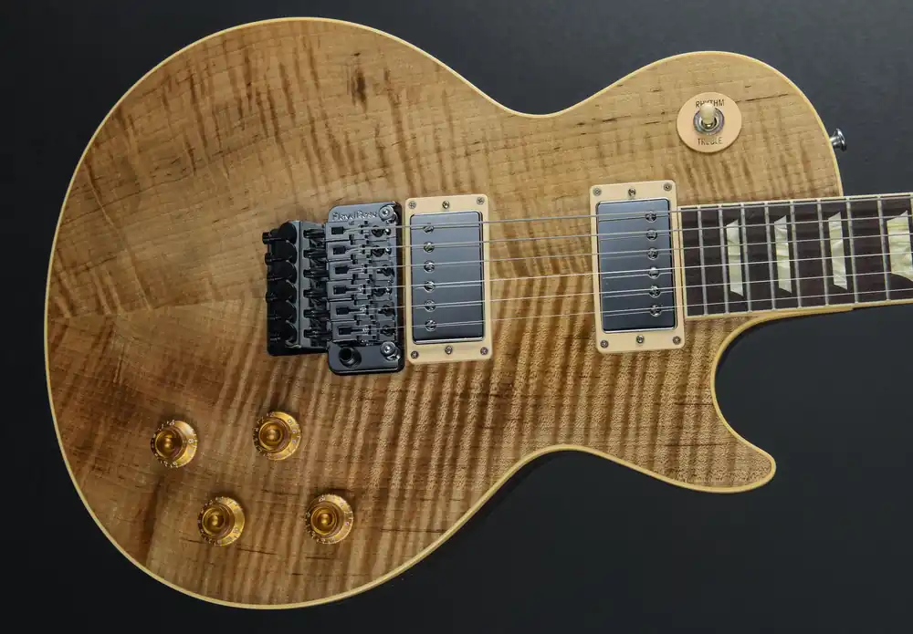 Les Paul Axcess Standard Figured Floyd Rose Gloss - DC Rust– Dave's Guitar Shop Original