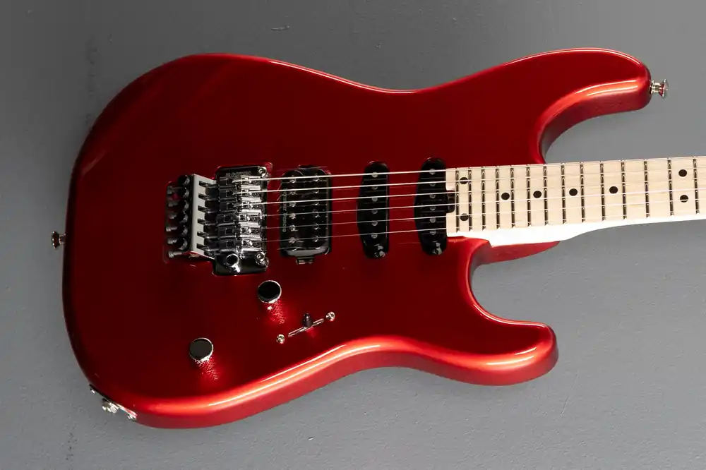 MJ San Dimas Style 1 HSS FR M - Metallic Red– Dave's Guitar Shop Professional Grade