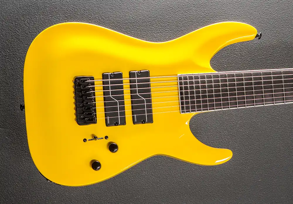 Wholesale LTD Stephen Carpenter SC-608 Baritone - Yellow– Dave's Guitar Shop