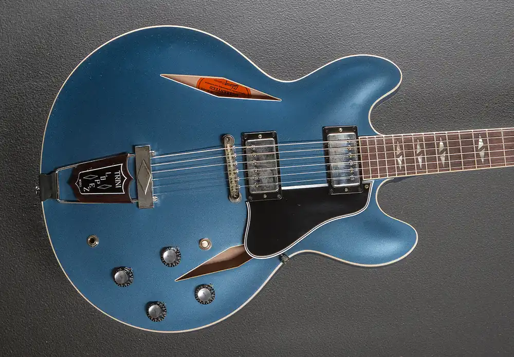 1964 Trini Lopez Standard Reissue - Pelham Blue– Dave's Guitar Shop Sale