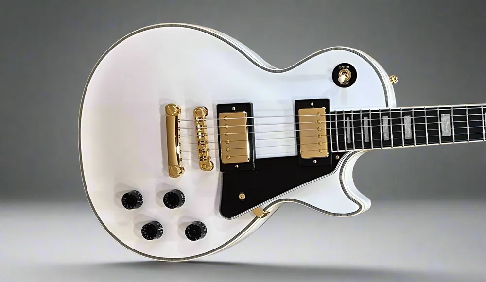 Worldwide Shipping Les Paul Custom - Alpine White– Dave's Guitar Shop
