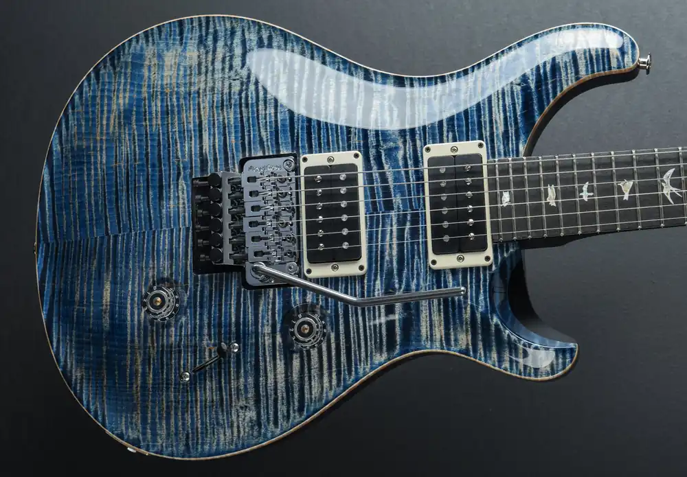 New Arrival Custom 24 "Floyd" 10 Top - Faded Whale Blue– Dave's Guitar Shop