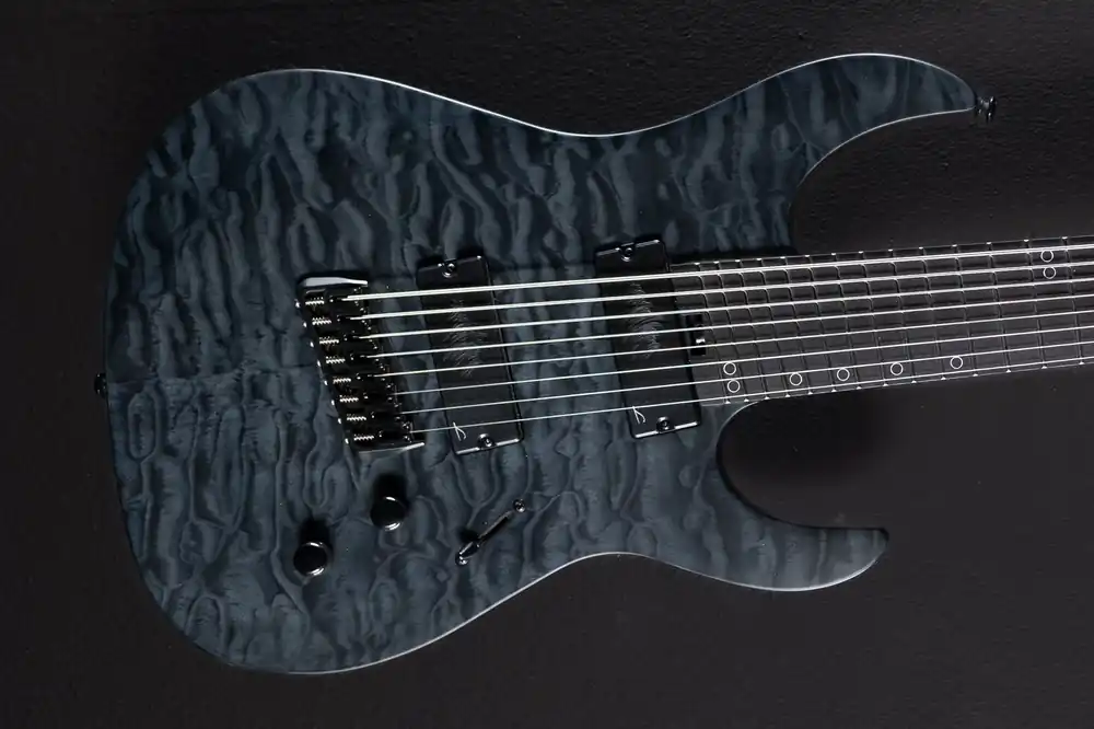 Bargain N8FSS- Black QM– Dave's Guitar Shop