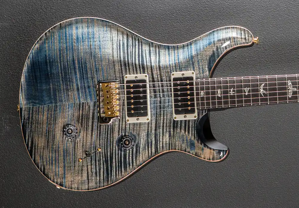 Custom 24 10 Top - Faded Whale Blue– Dave's Guitar Shop Hassle-Free Returns