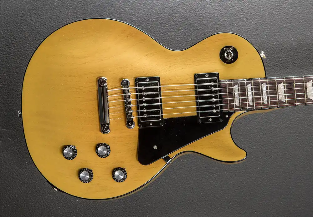 Clearance Les Paul Standard 60's Mahogany Top - TV Yellow– Dave's Guitar Shop