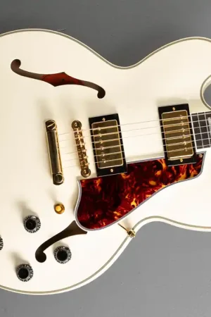 "Inspired by Gibson Custom" 1959 ES-355 - Classic White– Dave's Guitar Shop Trusted Brand