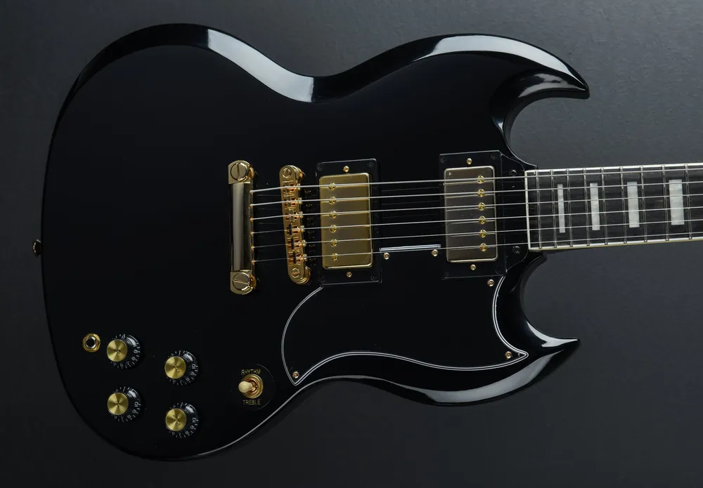 SG Custom - Ebony– Dave's Guitar Shop Popular