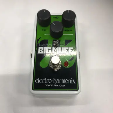 Used Electro Harmonix (E/H) BASS BIG MUFF Fuzz Pedal Free Returns