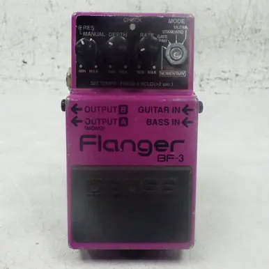 In Demand Used Boss BF-3 Guitar Effects Pedal