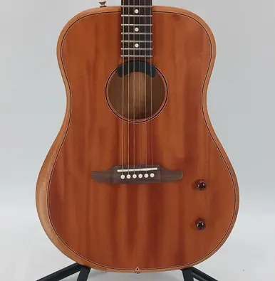 Affordable Used Fender HIGHWAY SERIES DREADNOUGHT Solid Top Acoustic Guitar Wood