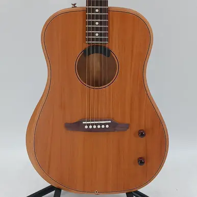 Sale Used Fender HIGHWAY SERIES DREADNOUGHT Solid Top Acoustic Guitar Wood