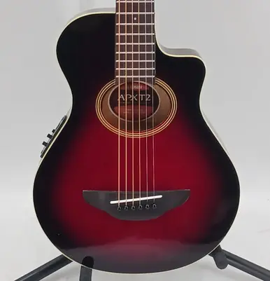 Big Sale Used Yamaha APXT2 Laminate Top Acoustic Guitar Red
