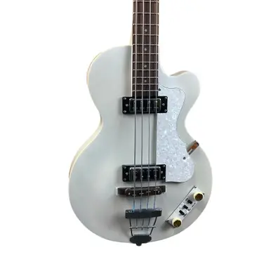 Time-Limited Used Hofner CLUB BASS SHORT SCALE Bass Guitar White Other