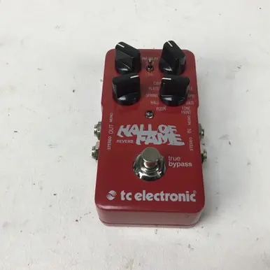 Final Sale Used TC Electronic HALL OF FAME V1 Reverb Pedal