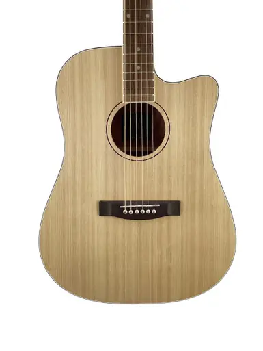 Worldwide Shipping Used JN GUITARS ASY-DCE A/E Laminate Top Acoustic Guitar Natural