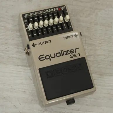 Fan Favorite Used Boss GE-7 Equalizer Eq Pedal