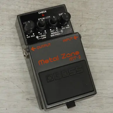 Super Sale Used Boss MT-2 Metal Zone Distortion Pedal