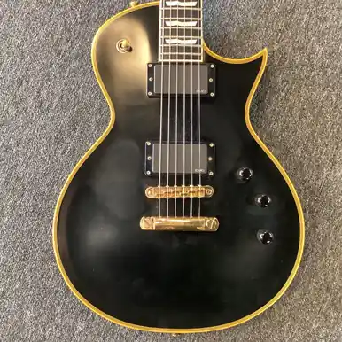 Price Cut Used ESP ECLIPSE LP Type Electric Guitar Black 6-String
