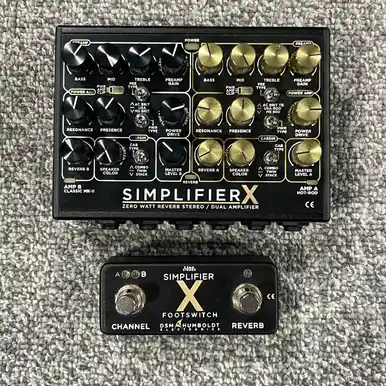 Used DSM HUMBOLDT SIMPLIFIER X Amp Modeling Pedal Hot Deal