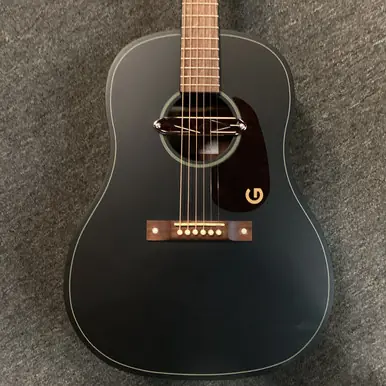 Limited Edition Used Gretsch DELTOLUXE Laminate Top Acoustic Guitar Black