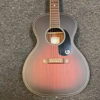 High Quality Used Gretsch JIM DANDY Vintage Laminate Top Acoustic Guitar Sunburst