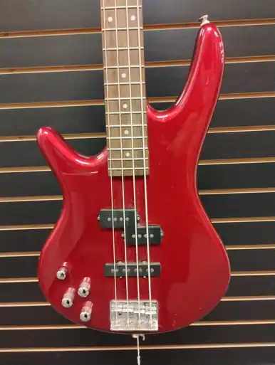 Genuine Used Ibanez GSR 200 Bass Guitar Red 4-String