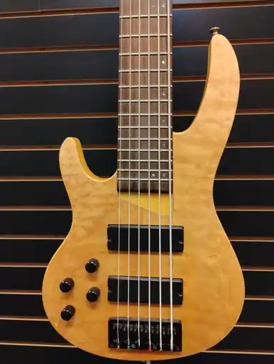 Used Brice 6 STRING BASS Bass Guitar Natural 6-String Shop Now