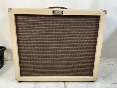 Next Day Delivery Used Crate VINTAGE CLUB 50 1X15 1 x 12 Tube Combo Amplifier 1 x 12