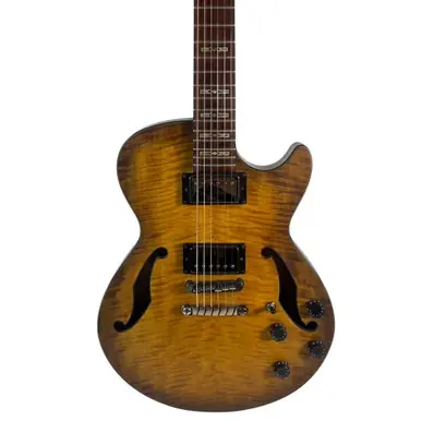 Limited Time Used Ibanez ARTCORE AGS83B ATF 12 03 WITH OHSC Semi-Hollow Electric Guitar Tobacco Sunburst 6-String