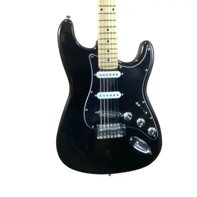 Used Jay Turser S-TYPE Electric Guitar Black 6-String Reduced Price