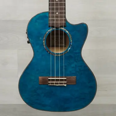 Big Sale Used Lanikai Qm-blcet Tenor Ukulele Blue
