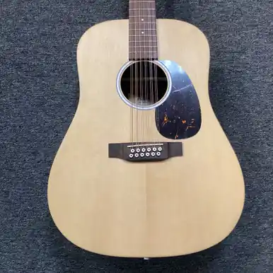 Used Martin D-X2E-12 Solid Top Acoustic Guitar Natural Markdown