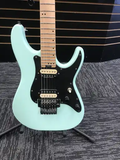 Crafted Used Schecter SUN VALLEY SHREDDER FR Super S Electric Guitar Green 6-String