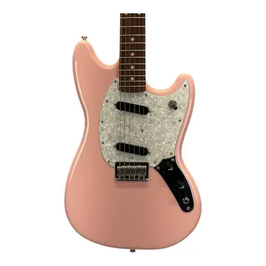 Used Fender Player Mustang Electric Guitar Pink 6-String Reduced Price