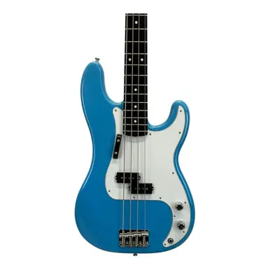 Low Price Used Fender Limited International Color Bass MIJ Precision Bass Guitar Maui Blue 4-String