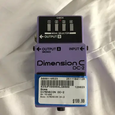 Hot Deal Used Boss DIMENSION DC-2 Vintage Chorus Pedal
