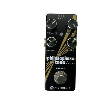 Used Pigtronix PHILOSOPHERS TONE MICRO Overdrive Pedal Modern