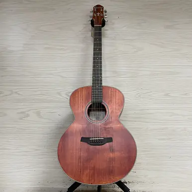 Used Crafter HJ100 Solid Top Acoustic Guitar Natural New Release
