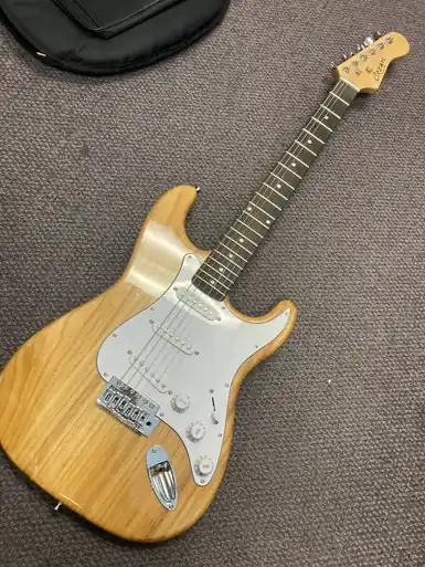 Used Cozart S-TYPE S Type Electric Guitar Natural 6-String Genuine
