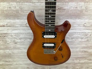 Buy Direct Used Paul Reed Smith - PRS SE CUSTOM 24 Double Cut Electric Guitar Cherry Sunburst 6-String