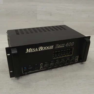 Flash Sale Used Mesa Boogie Bass 400 Rackmount Bass Amplifier Head