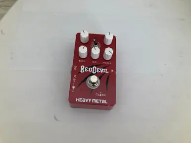 Latest Used CaLine RED DEVIL HEAVY METAL Distortion Pedal
